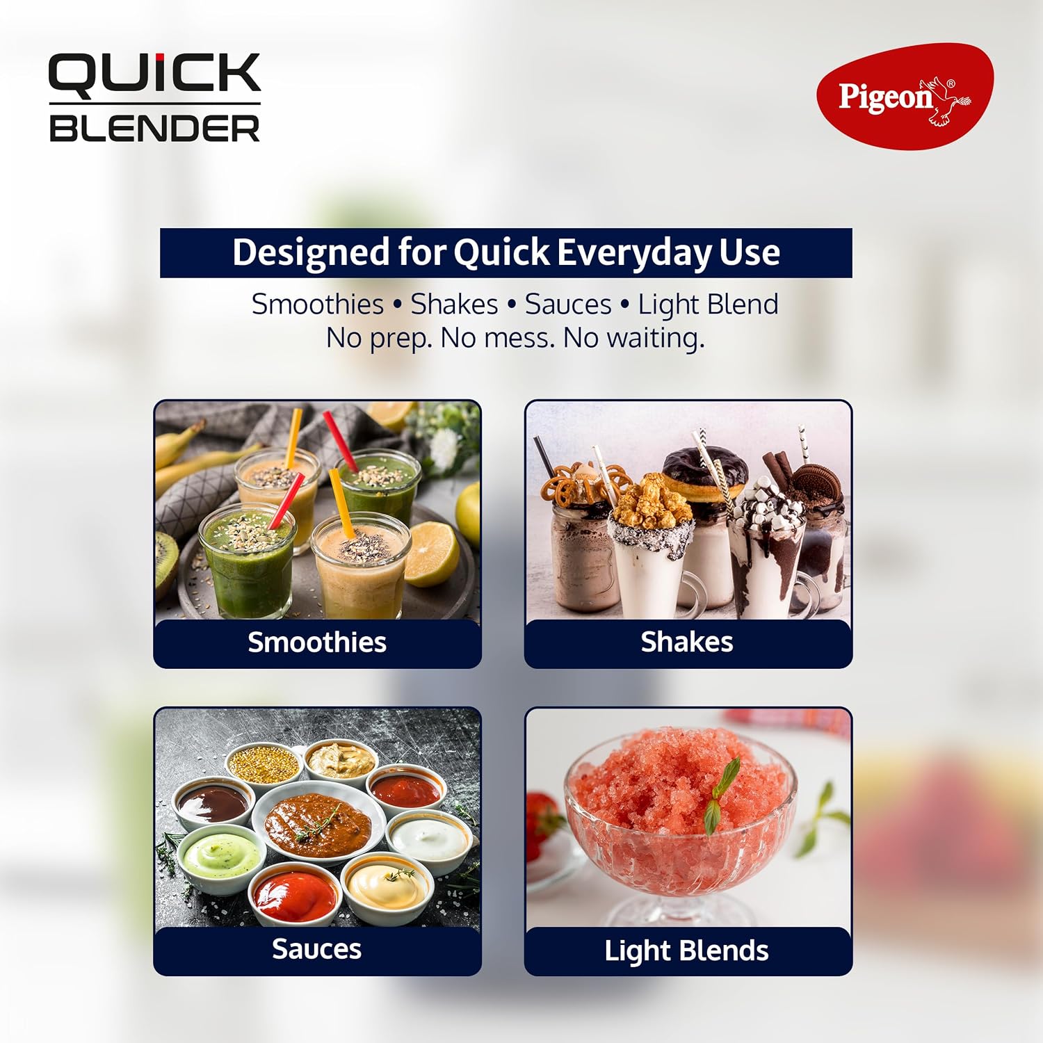 Pigeon Quick Blend Juicer Blender